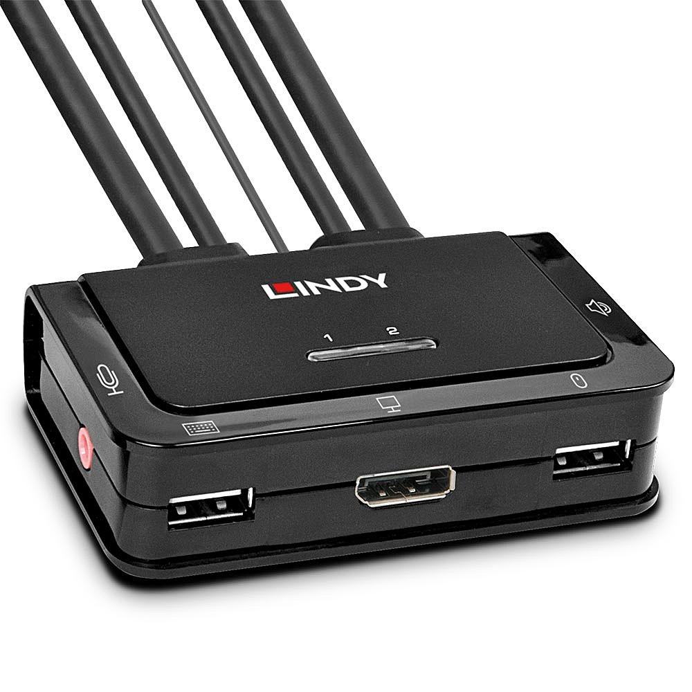 2 PORT DISPLAYPORT KVM SWITCH