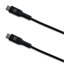 60W USB-C TO USB-C PD CABLE 1M BLK