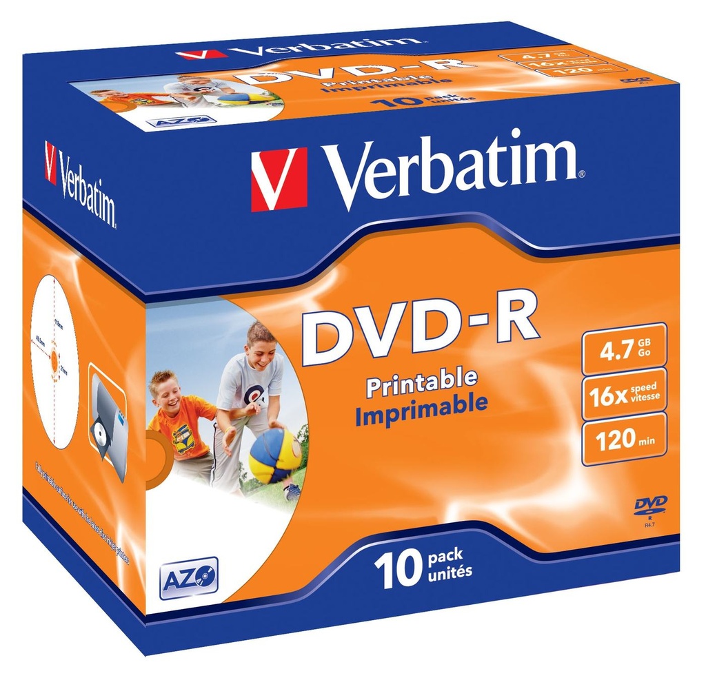 DVD-R 4 7GB   16X   STAMP.CF.10   S
