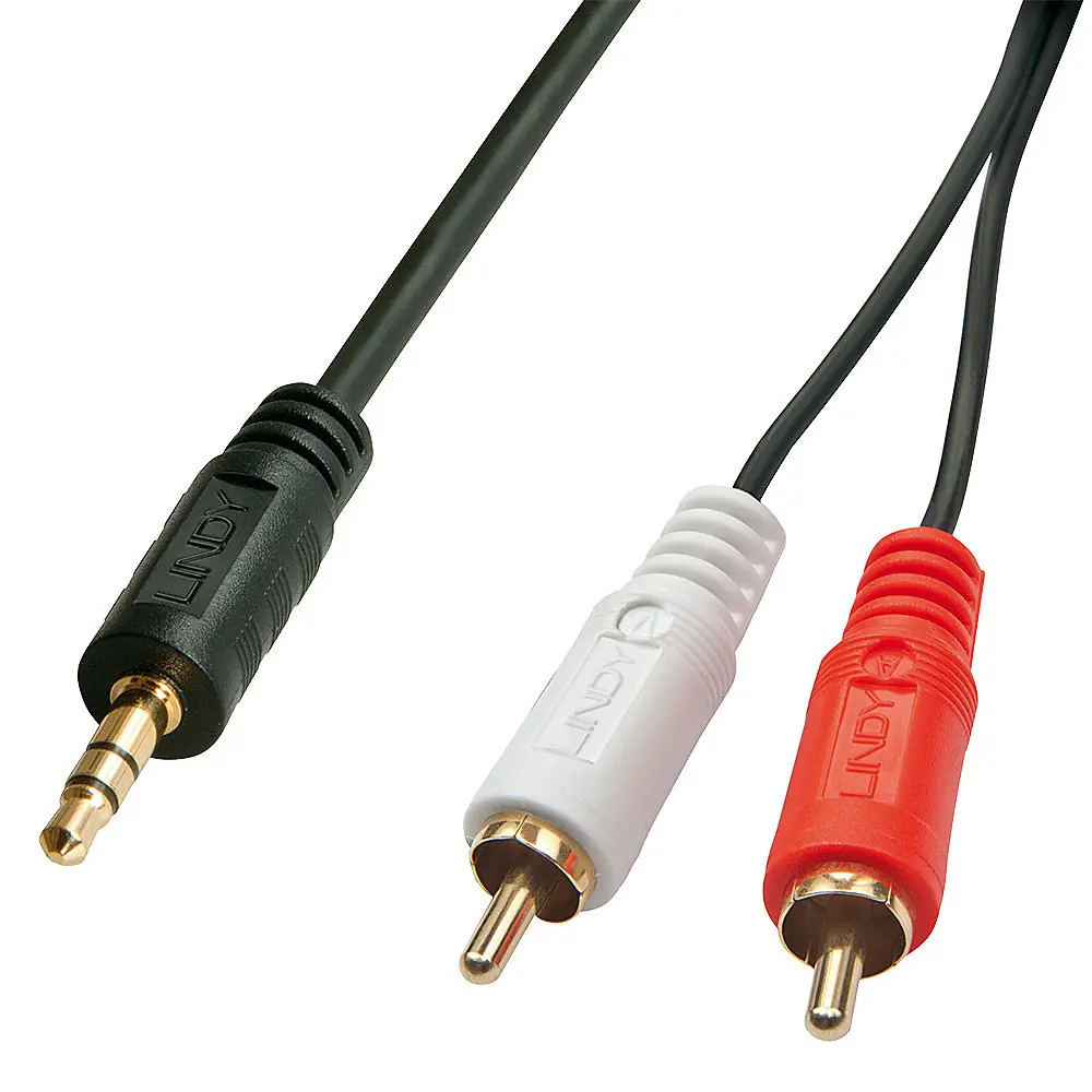 CAVO AUDIO 3.5MM M 2XRCA M10M