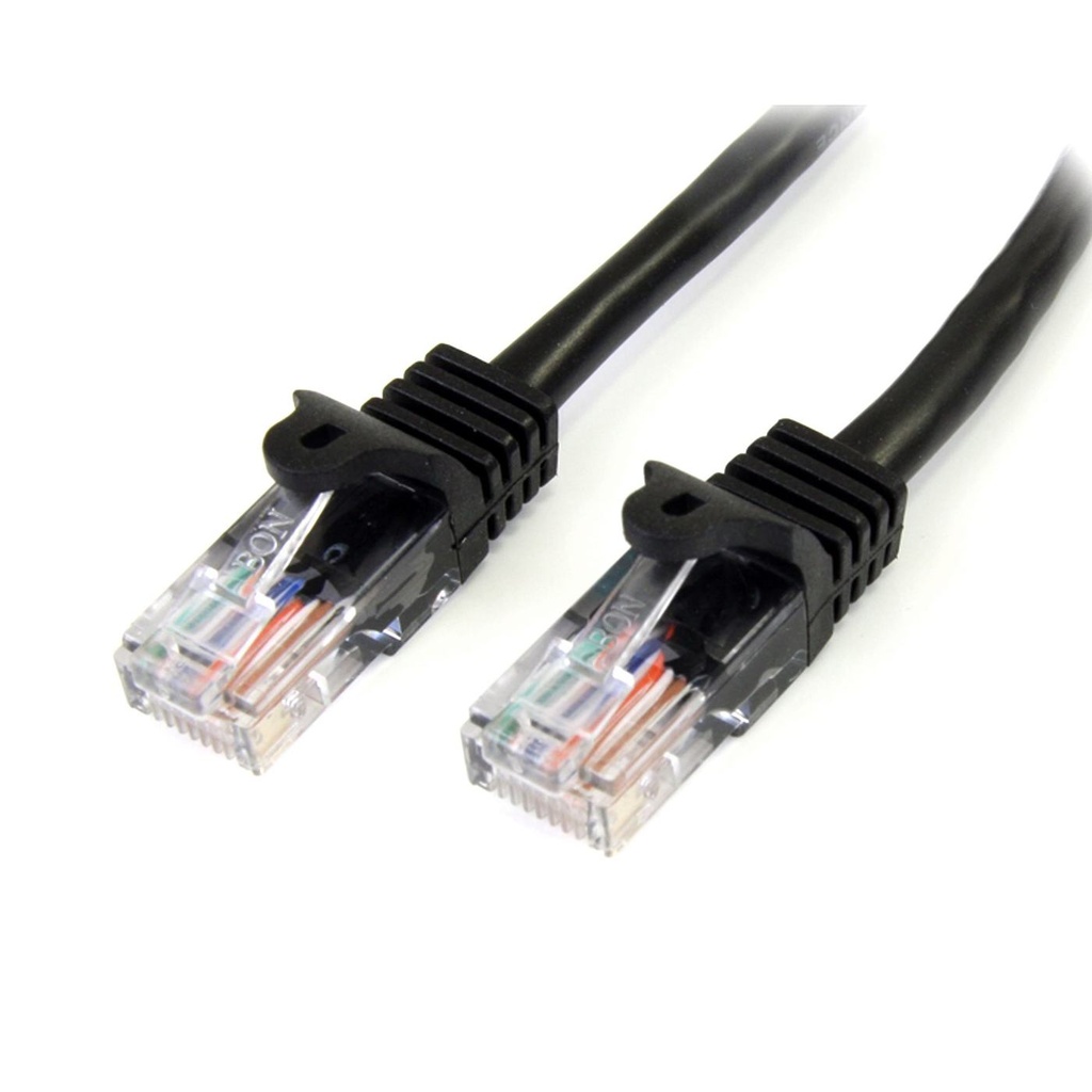 CAVO DI RETE 50CM NERO CAT5E