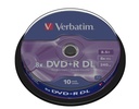 SPINDLE 10 DVD+R D.LAYER 8.5GB 8X S