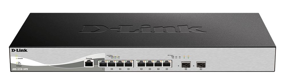 10-PORT SWITCH INCLUDING 8X10 GIGA