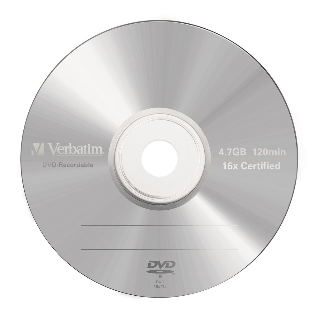DVD-R 4 7GB 16X SERIGR.CONF.5     )