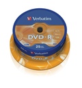 SPINDLE 25 DVD-R 4.7GB 16X CF.25  S