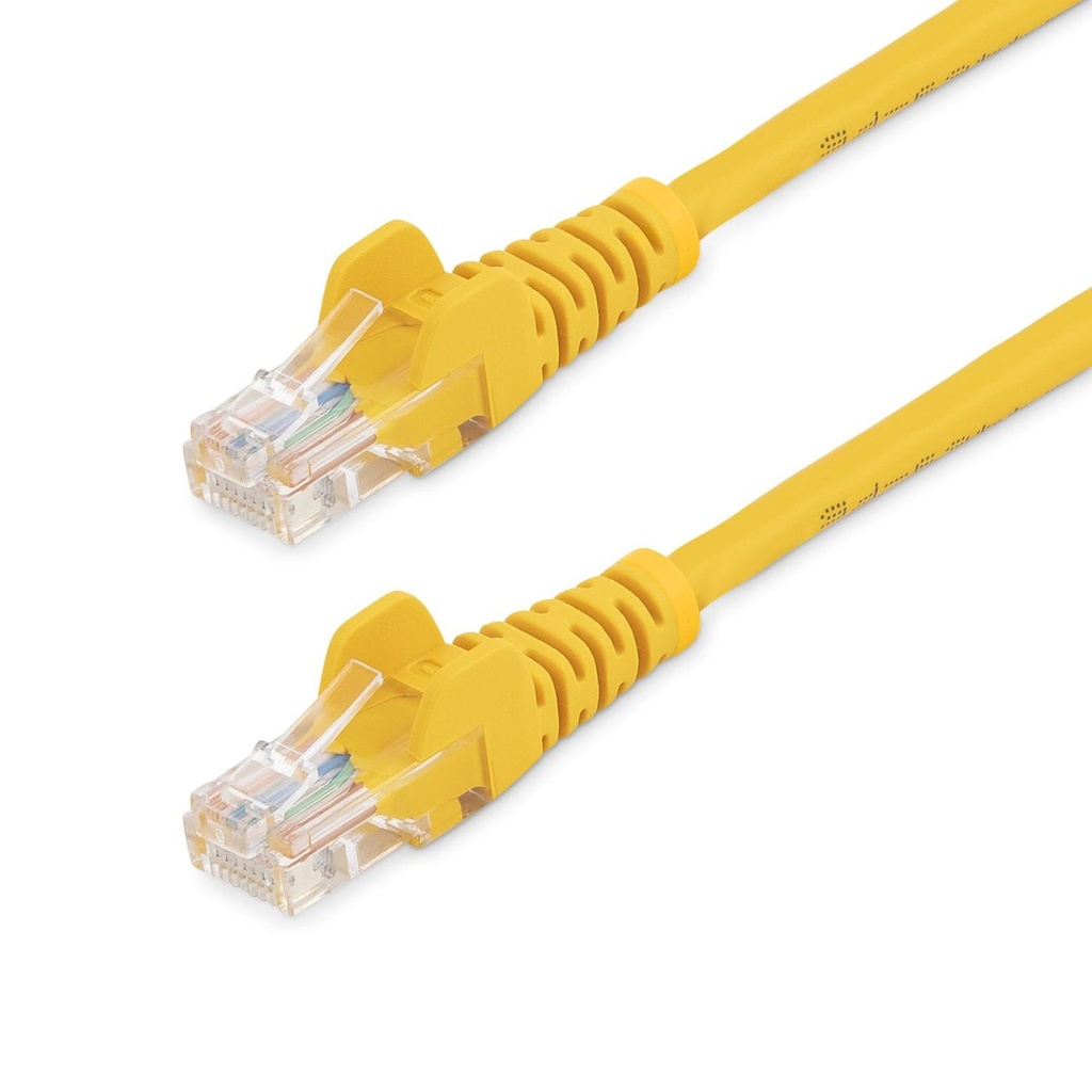 CAVO DI RETE CAT 5E GIALLO 2M