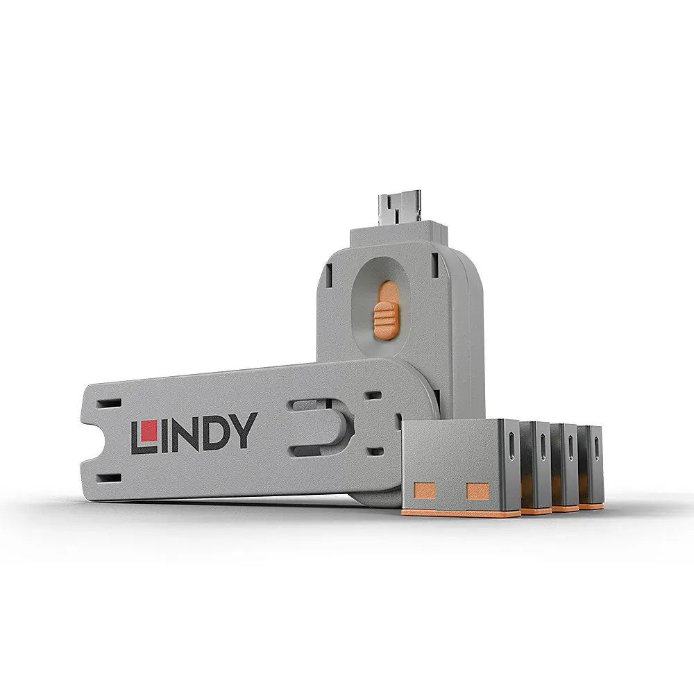 SERRATURE PER PORTE USB ARANCIONI
