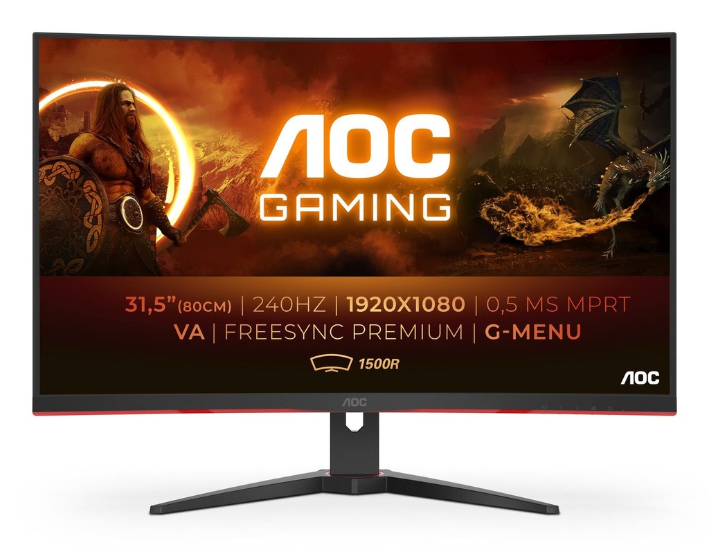 31 5 MONITOR GAMING VA 240HZ