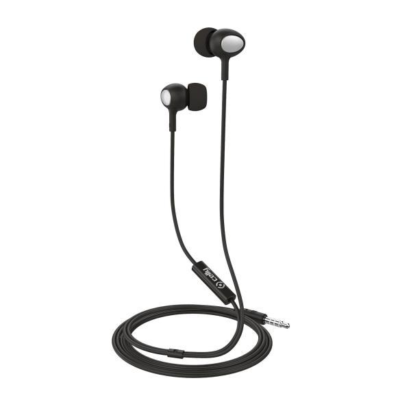 IN-EAR STEREO EARPHONES 3.5MM BLACK