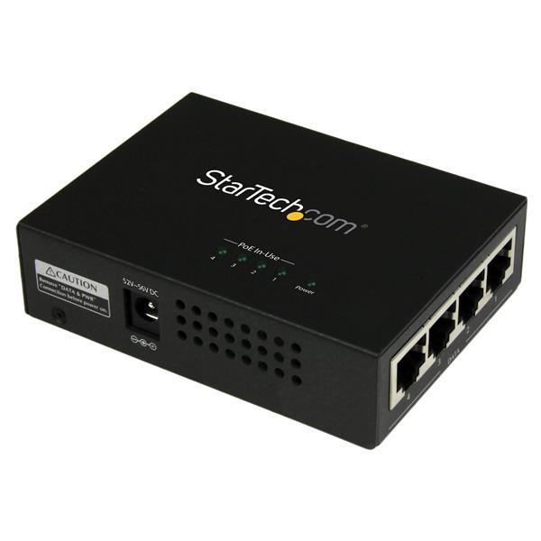 INIETTORE GIGABIT(POE) 4 PORTE