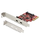 SCHEDA PCIE A 2 PORTE USB 3.1 GEN 2