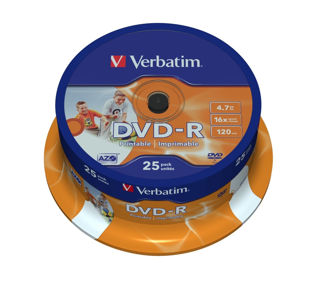 SPINDLE PRINT.25 DVD-R 16X 4.7G   S