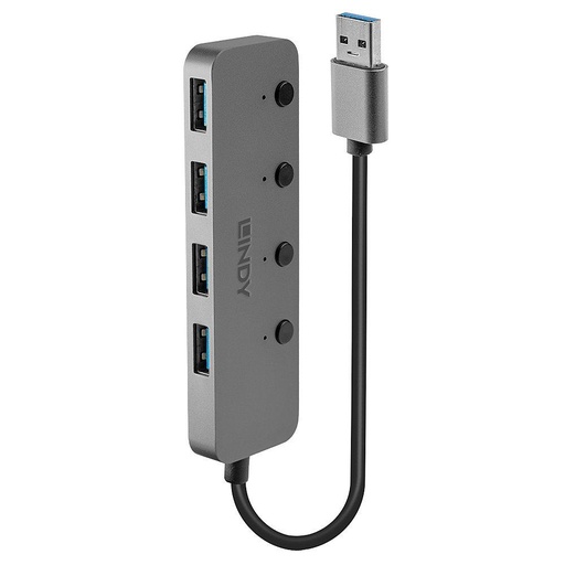 [43309-LND] HUB USB 3.1 (GEN 1) 4 PORTE CON INT