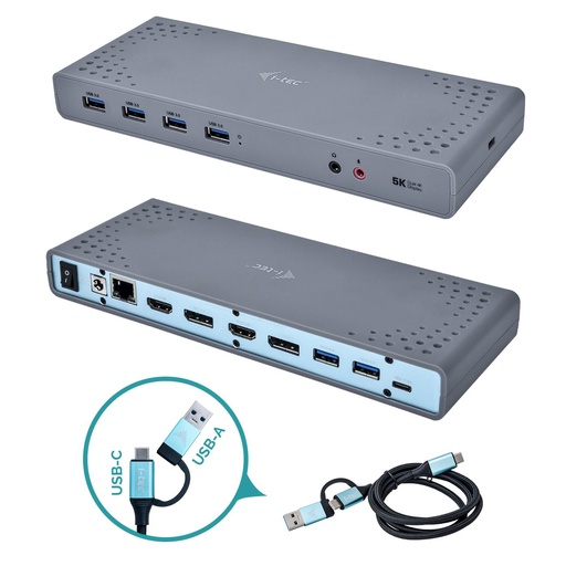 [CADUAL4KDOCK] USB 3.0/USB-C 5K UNIV 2X DISP
