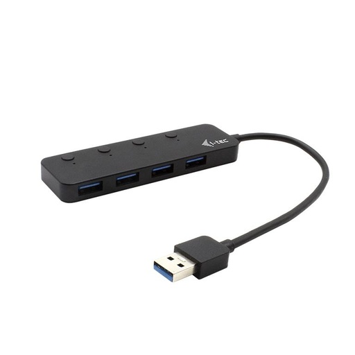 [U3CHARGEHUB4] USB 3.0 METAL 4PORT+ON/OFF SWITCHES