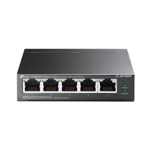 [TL-SF1005P] SWITCH DESKTOP 5 PORTE 10/100