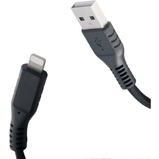 [BL2MUSBLIGHT] 12W USB-A TO LIGHTNING CABLE 2M BK