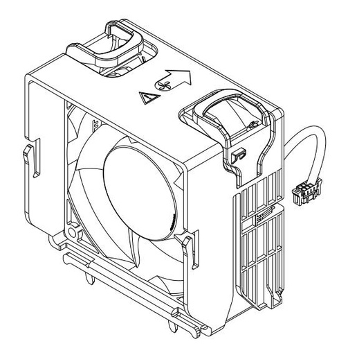 [121-BBBX] poweredge t160 pcie fan customer kit