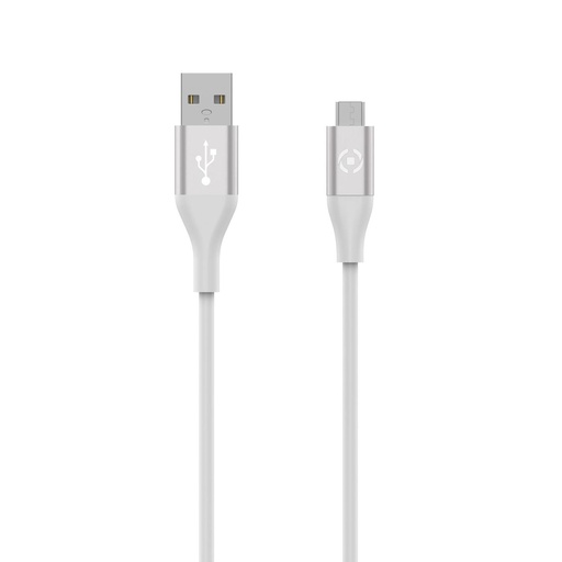 [USBMICROCOLORWH] 12W USB-A TO MICROUSB CABLE 1M WH