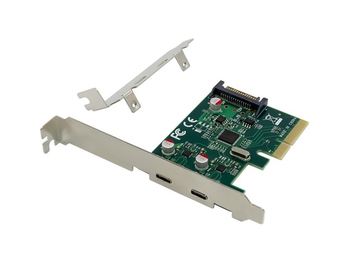 [EMRICK07G] 2-PORT USB 3.2 GEN 2 TYPE-C PCIE