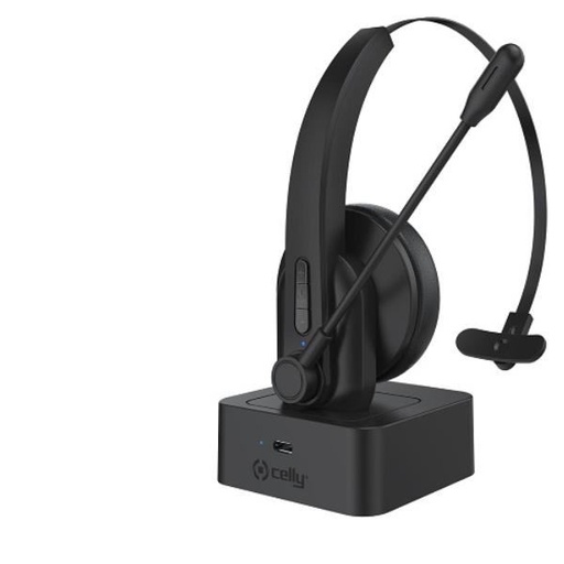 [SWHEADSETMONOBK] WIRELESS MONO HEADSET + MICROPHONE