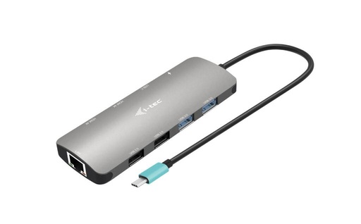 [C31NANOHDM2DOPD] USB-C METAL NANO 2XHDMI DOCK+PD100W