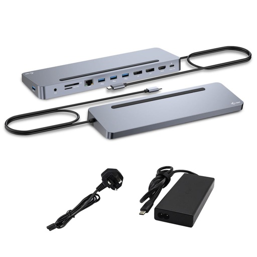 [C31FLAT2PDPR100] USB-C METAL4K 3XDISPLAY+PD100+100W