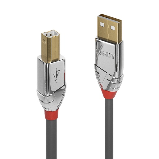 [36643-LND] CAVO USB 2.0 A/B CROMO LINE, 3M