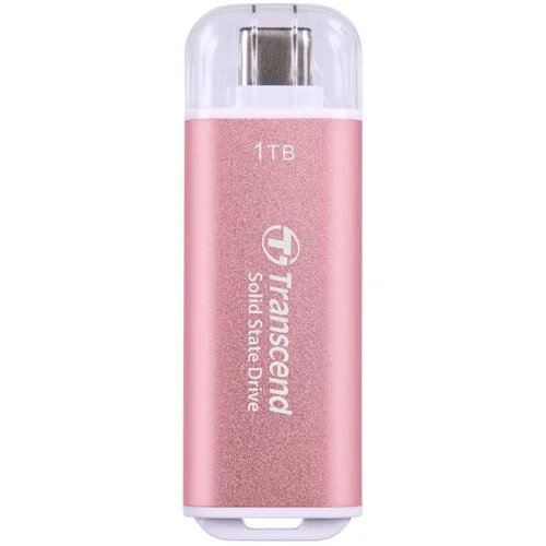 [TS1TESD300P] 1TB EXTSSD USB10GBPS TYPE C PINK