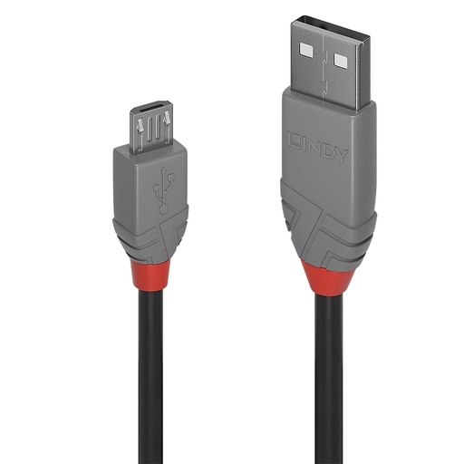 [36734-LND] CAVO 3M USB 2.0 /MICRO-B, ANTHRA