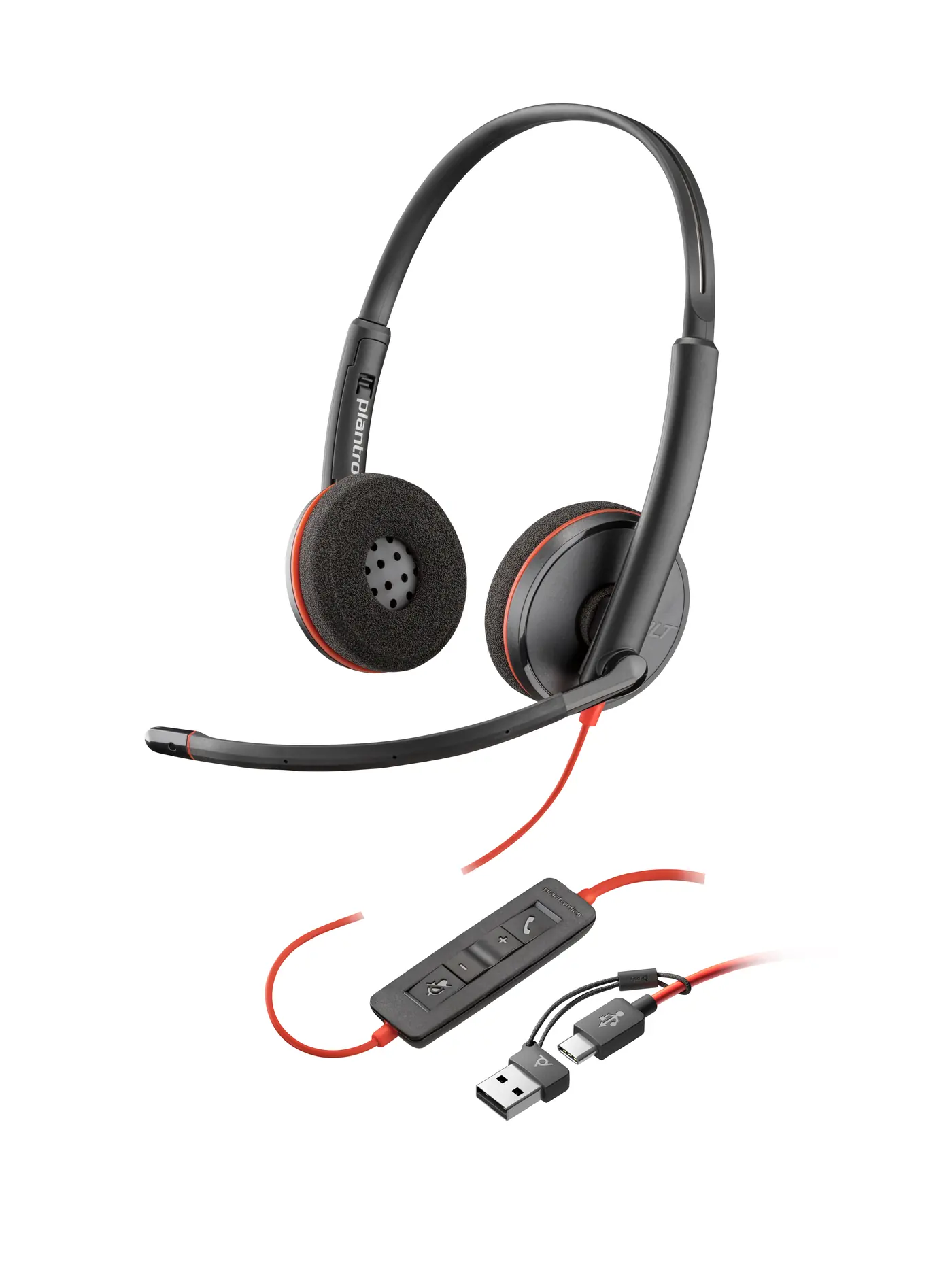 [8X228AA] POLY BW 3220 STEREO USB-C HS+US M12