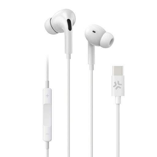 [UP1200TYPECWH] IN-EAR USB-C STEREO EARPHONES WHITE