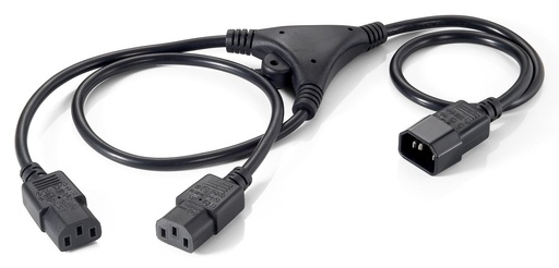 [112210] POWER CABLE Y-VERSION 1 60M BLACK