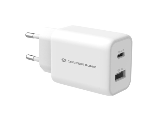 [ALTHEA11W] 2-PORT 33W USB PD PPS CHARGER, QC 3