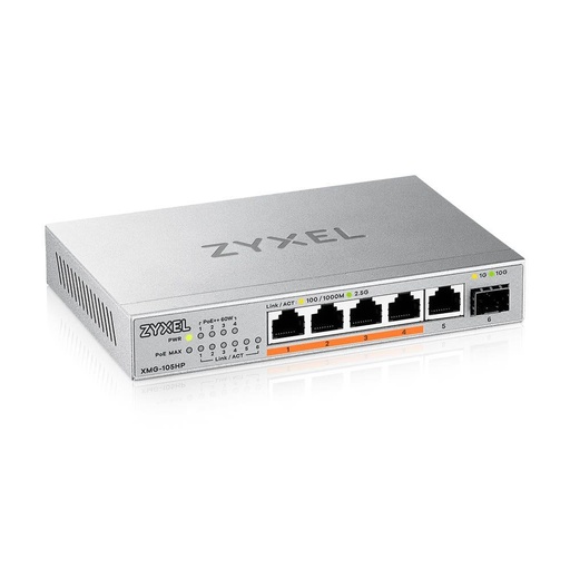 [XMG105HPEU0101F] SWITCH UNMANAGED, 5 PORTE 2.5GBE