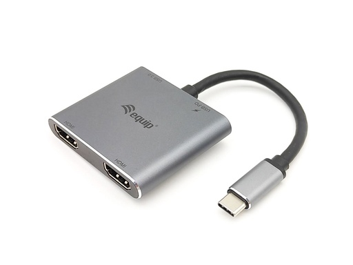 [133484] USB-C 4 IN 1 DUAL HDMI ADAPTER