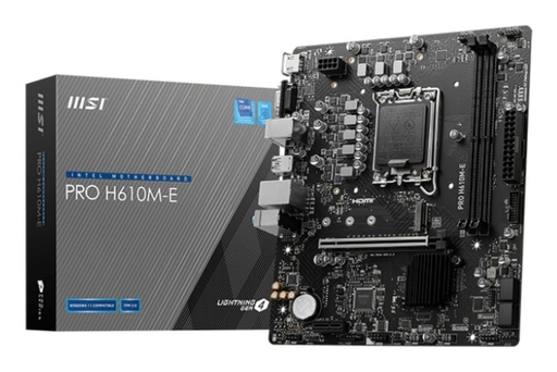 [H610M-E-PRO] PRO H610M-E