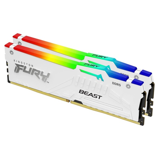 [KF56030BWEAK232] 32 6000 DDR5 K2 F B WHITE RGB EXPO