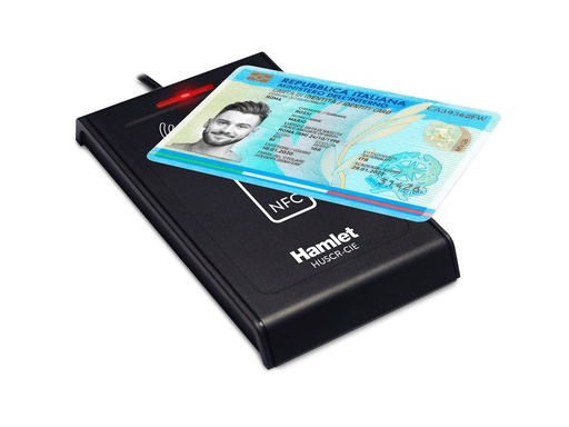 [HUSCR-CIE] LETTORE USB SMART CARD CONTACTLESS