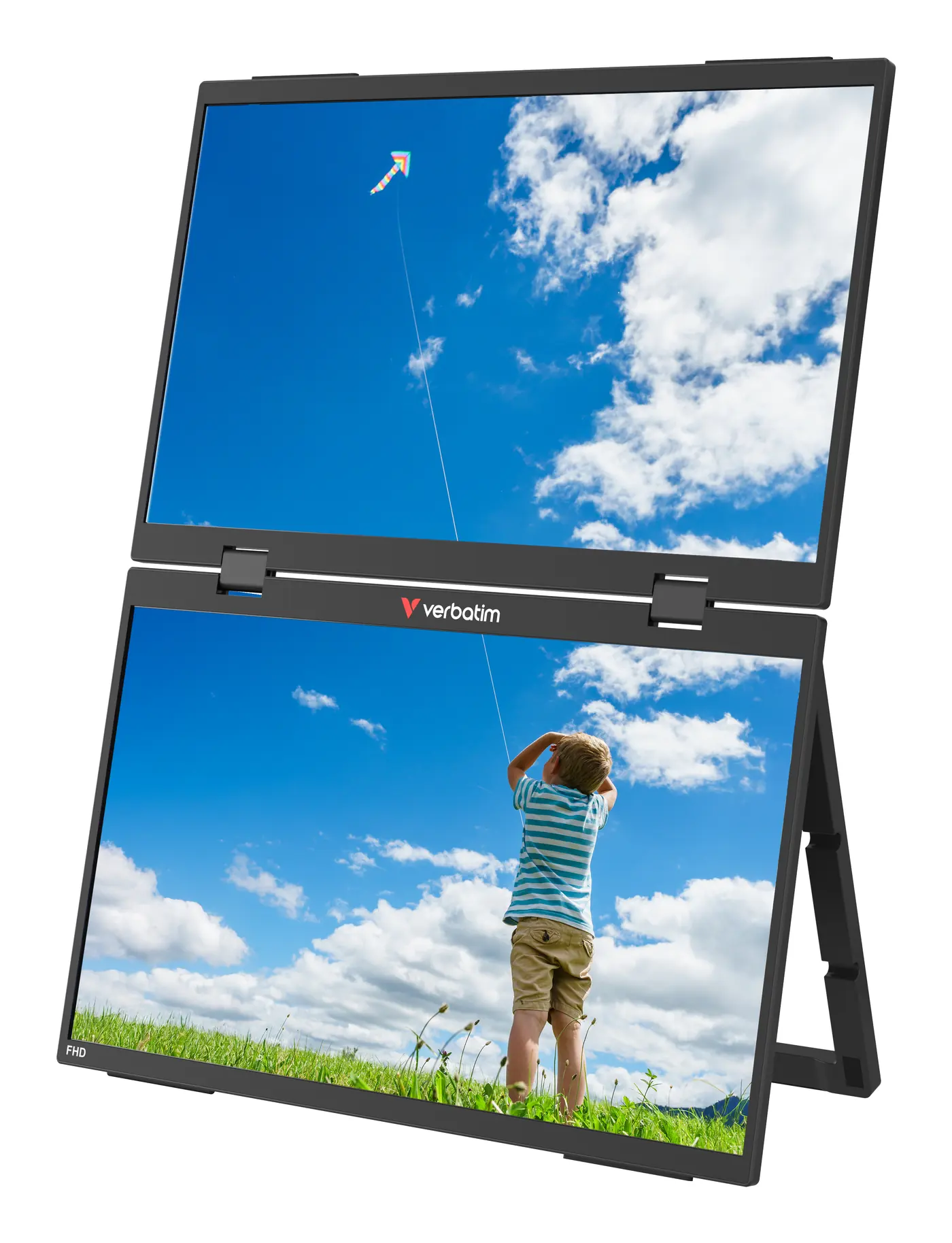 [32403] MONITOR PORTATILE 15.6 FHD DUAL