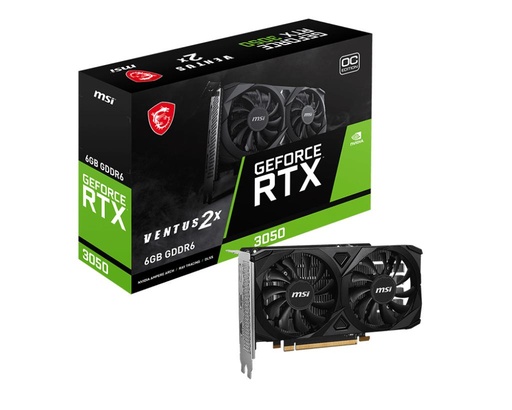 [RTX3050V2X6OCE] GEFORCE RTX 3050 VENTUS 2X E 6G OC