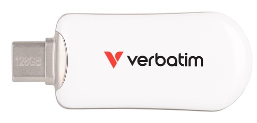 [30229V] PLECTRA USB-C FLASH DRIVE WH 128GB
