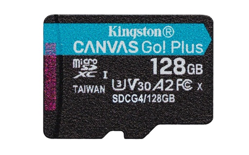 [SDCG4/128GBSP] 128GB MICROSDXC CANVAS GO PLUS GEN4