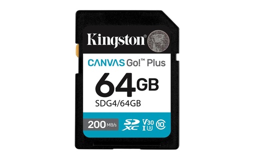 [SDG4/64GB] 64GB SDXC CANVAS GO PLUS GEN4