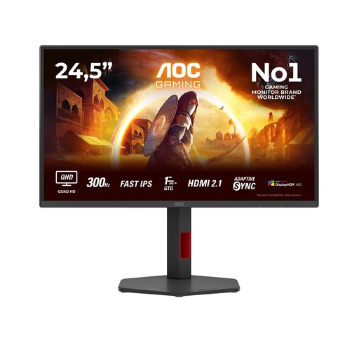 [Q25G4SR] MONITOR 24,5 IPS 2560X1440 REG ALT