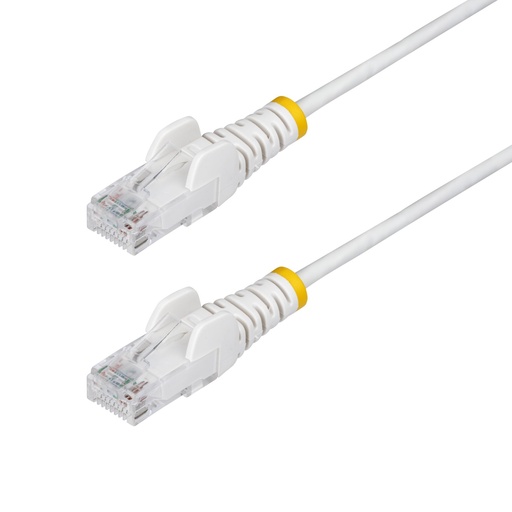 [N6PAT25CMWHS] CAVO CAT6 BIANCO DA 25CM; SLIM