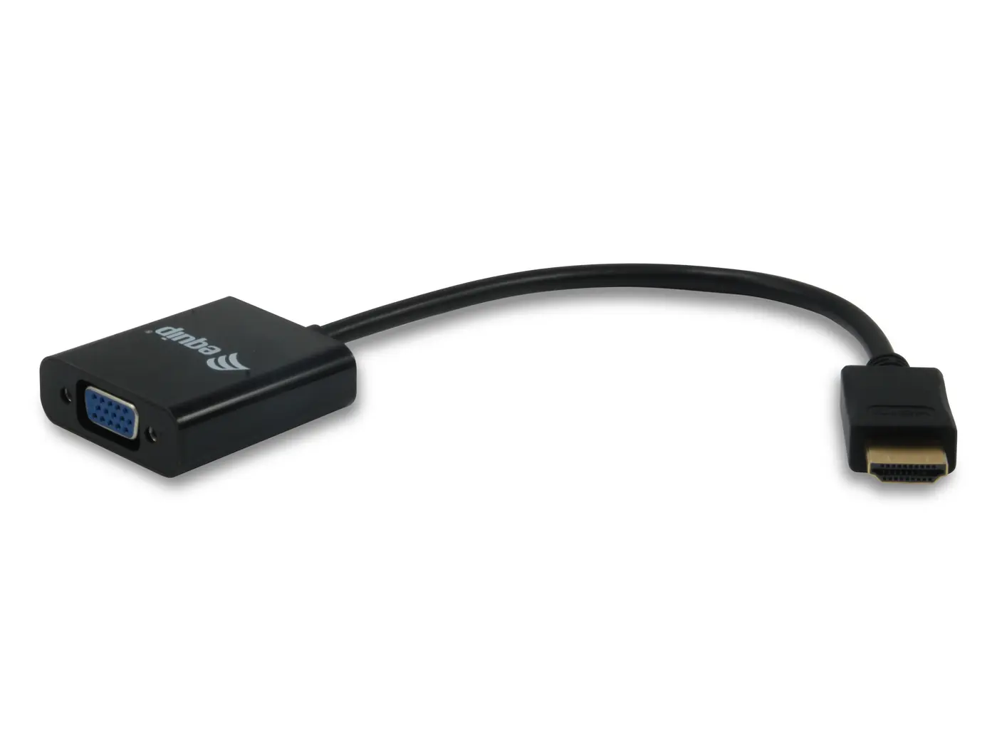 [11903607C] HDMI - VGA ADAPTER WITH AUDIO BLACK