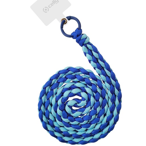 [LACETBRAIDEDBL] NECK LACET BRAIDED BLUE