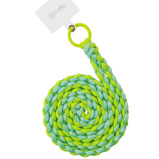 [LACETBRAIDEDYLF] NECK LACET BRAIDED YELLOW FLUO