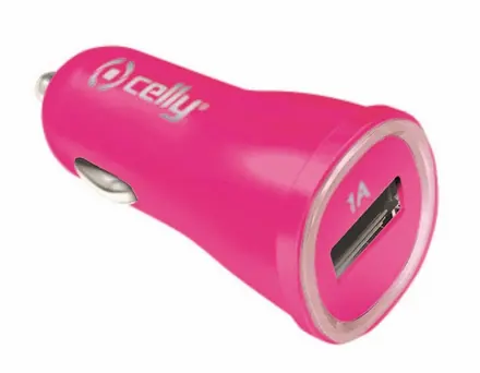 [CCUSBPK] USB-A CAR CHARGER 5W PINK